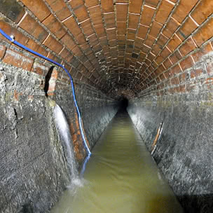 Durchflussmessung in Freispiegelkanälen